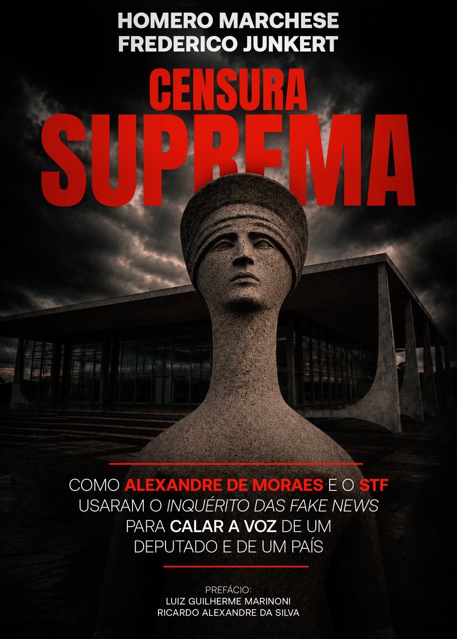 Capa do livro Censura Suprema, de Homero Marchese